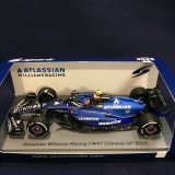 画像: 新品正規入荷品●SPARK 1/43 ATLASSIAN WILLIAMS FW47 CHINES GP 2025 (C.サインツ）#55