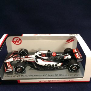 画像: 新品正規入荷品●SPARK 1/43 MONEYGRAM HAAS VF-25 5th CHINESE GP 2025（E.オコン）#31