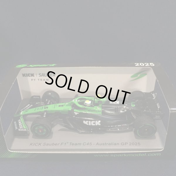 画像1: 新品正規入荷品●SPARK 1/43 KICK SAUBER C45 AUSTRALIAN GP 2025 (G.ボルトレート）#5