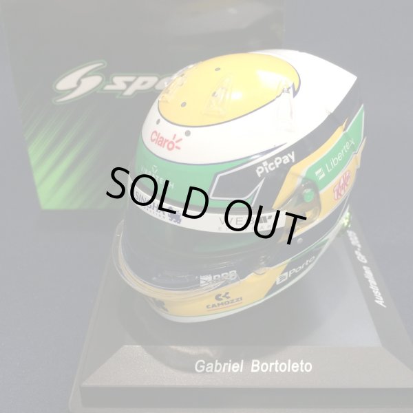 画像1: 新品正規入荷品●SPARK1/5 KICK SAUBER F1 AUSURALIAN GP 2025 (G.ボルトレート）ミニヘルメット
