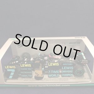 画像: セカンドハンド品●SPARK 1/43 MERCEDES-AMG W11 WINNER TURKISH GP 2020 WORLD CHAMPION (L.ハミルトン)#44