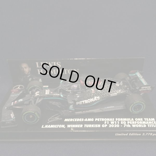 画像1: セカンドハンド品●PMA 1/43 MERCEDES-AMG W11 WINNER TURKISH GP 2020 7th WORLD TITLE (L.ハミルトン）#44