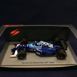 画像: セカンドハンド品●SPARK 1/43 TYRRELL YAMAHA 023 BRAZILIAN GP 1995 (M.サロ)#4