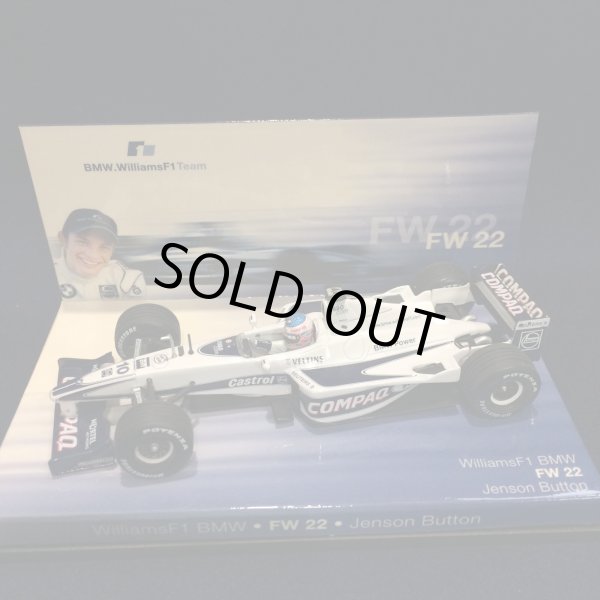 画像1: セカンドハンド品●WILLIAMSチーム別注品●PMA 1/43 WILLIAMS BMW FW22 ※前半戦仕様※ (J.バトン）2000 #10
