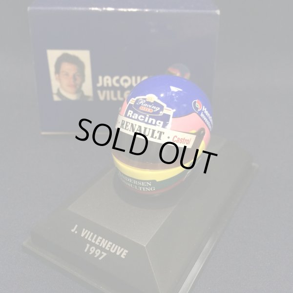 画像1: セカンドハンド品●PMA1/8 WILLIAMS 1997 （J.ビルヌーブ）ミニチュアヘルメット