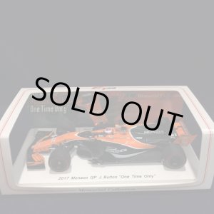 画像: セカンドハンド品●F1速報別注●SPARK 1/43 McLAREN HONDA MCL32 MONACO GP 2017 (J.バトン）#22