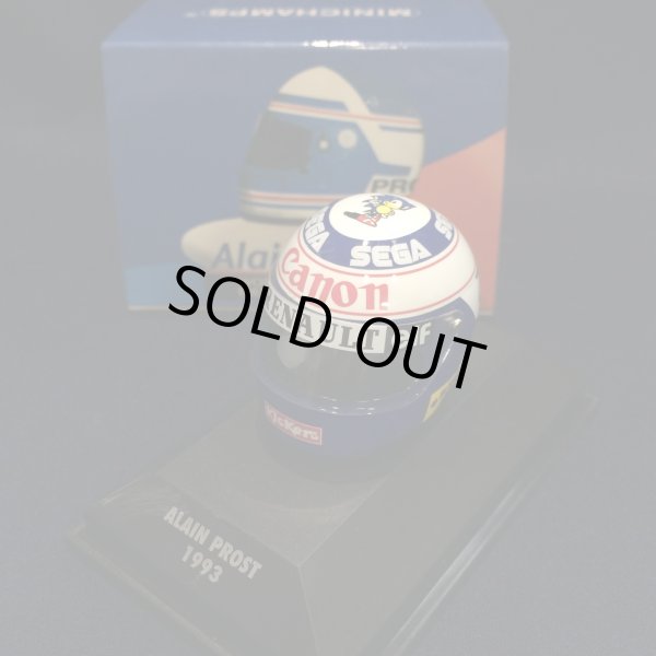 画像1: セカンドハンド品●PMA1/8 WILLIAMS 1993 （A.プロスト）ミニチュアヘルメット