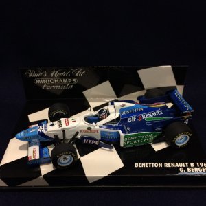 画像: セカンドハンド品●PMA1/43 BENETTON RENAULT B196 (G.ベルガー)#4