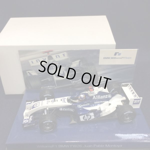 画像1: セカンドハンド品●WILLIAMSチーム別注品●PMA 1/43 WILLIAMS BMW FW26 (J.P.モントーヤ）#3