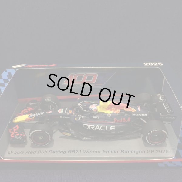 画像1: 新品正規入荷品●SPARK 1/43 RED BULL RB21 WINNER EMILIA-ROMAGNA GP 2025 (M.フェルスタッペン）#1