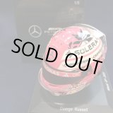 画像: 新品正規入荷品●SPARK1/5 MERCEDES F1 MIAMI GP 2025 (G.ラッセル）ミニヘルメット