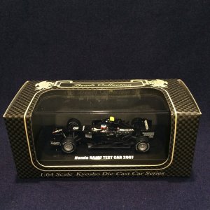 画像: セカンドハンド品●KYOSHO 1/64 HONDA RA107 TEST CAR (R.バリチェロ）
