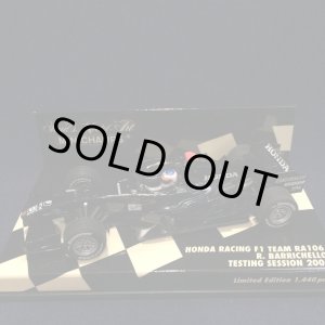 画像: セカンドハンド品●PMA1/43 HONDA RA106 TESTING SESSION 2006 (R.バリチェロ)