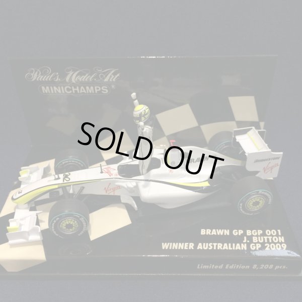 画像1: セカンドハンド品●PMA 1/43 BRAWN GP BGP 001 WINNER AUSTRALIAN GP 2009 (J.バトン）#22