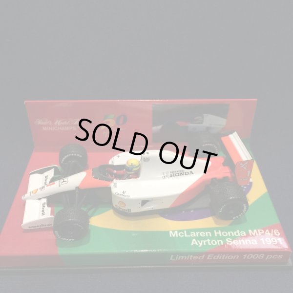 画像1: セカンドハンド品●PMA1/43 RG別注 SENNA 50th McLAREN HONDA MP4/6 (A.セナ） 1991 #1