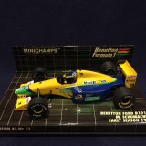 画像: セカンドハンド品●PMA1/43 BENETTON FORD B191B EARLY SEASON 1992 (M.シューマッハ）