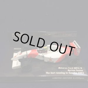 画像: セカンドハンド品●鈴鹿レジェンド●PMA1/43 McLAREN FORD MP4/8 The last running in Suzuka 1993 (A.セナ）1993 #8