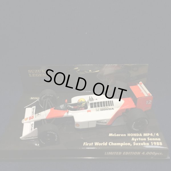 画像1: セカンドハンド品●鈴鹿レジェンド●PMA1/43 McLAREN HONDA MP4/4 FIRST WORLD CHAMPION SUZUKA 1988 (A.セナ）#12