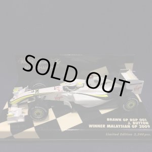 画像: セカンドハンド品●PMA 1/43 BRAWN GP BGP 001 WINNER MALAYSIAN GP 2009 (J.バトン） #22