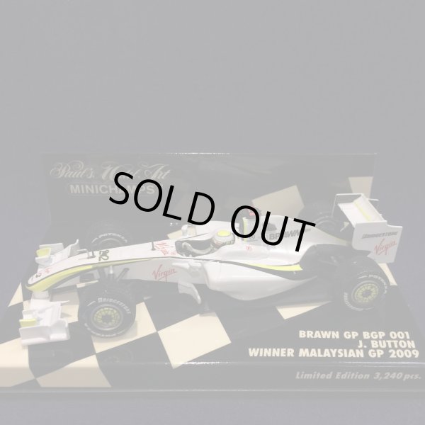 画像1: セカンドハンド品●PMA 1/43 BRAWN GP BGP 001 WINNER MALAYSIAN GP 2009 (J.バトン） #22