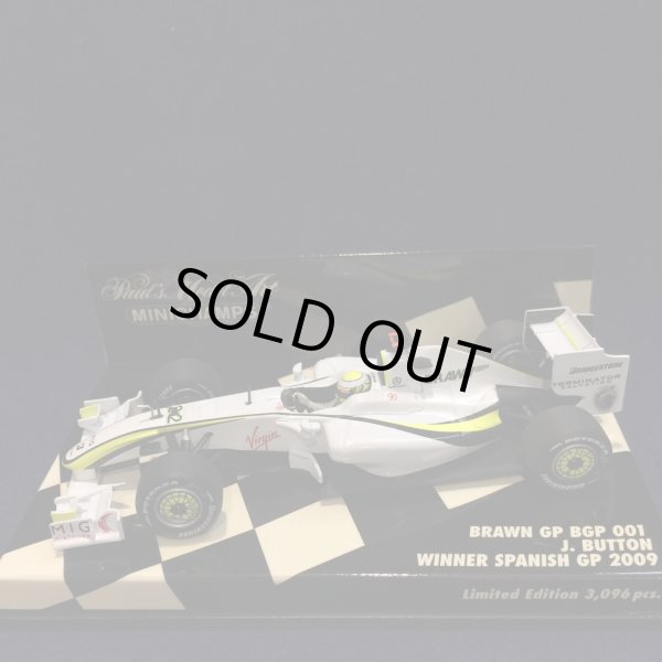 画像1: セカンドハンド品●PMA 1/43 BRAWN GP BGP 001 WINNER SPANISH GP 2009 (J.バトン） #22