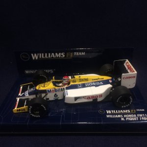 画像: セカンドハンド品●PMA1/43 WILLIAMS HONDA FW11 (N.ピケ) 1986 #6
