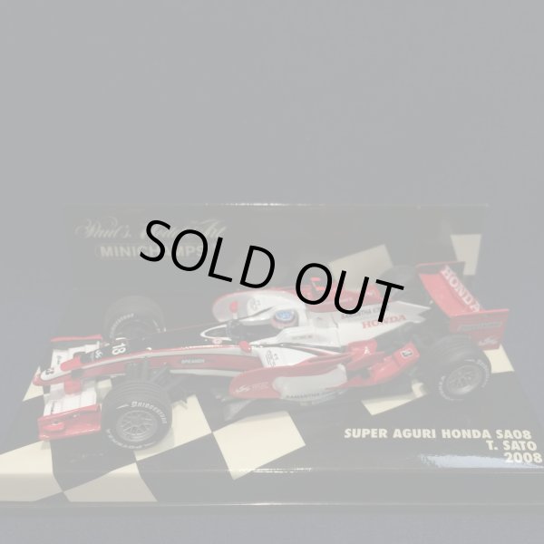 画像1: セカンドハンド品●PMA1/43 SUPER AGURI HONDA SA08 (佐藤琢磨) 2008 #18