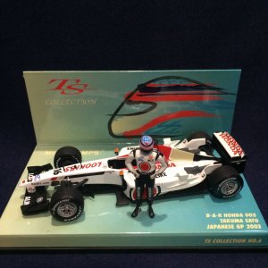 画像: セカンドハンド品●TSコレクション●PMA1/43 BAR HONDA 005 JAPANESE GP 2003 (佐藤琢磨）#16