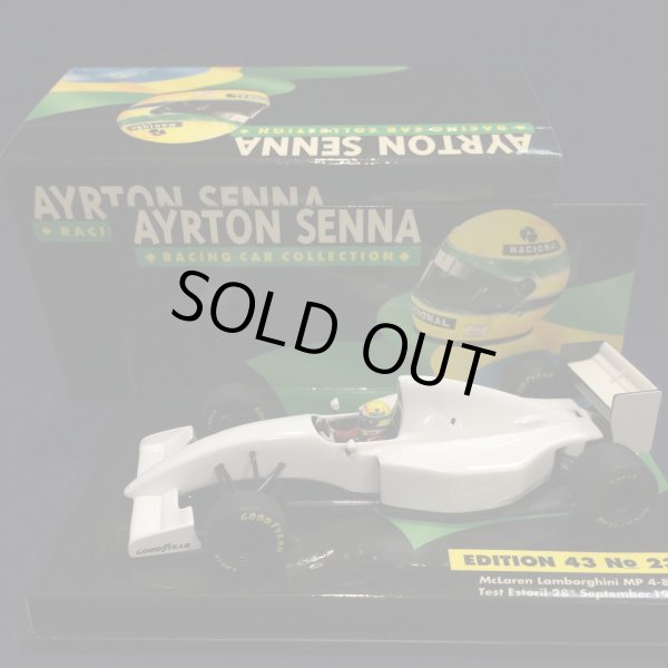 画像1: セカンドハンド品●PMA1/43 セナコレNo23 McLAREN LAMBORGUINI MP4-8B TEST ESTORIL 1993 (A.セナ）