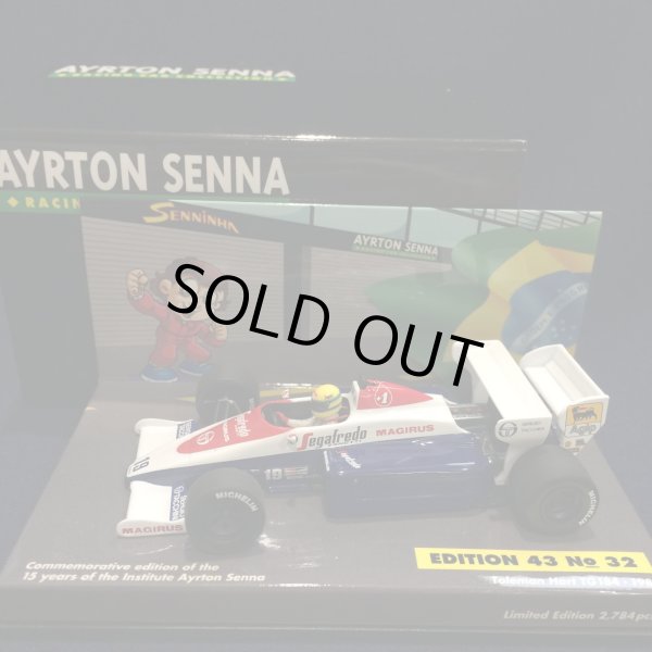 画像1: セカンドハンド品●PMA1/43 セナコレNo32 TOLEMAN HART TG184 (A.セナ）1984 #19