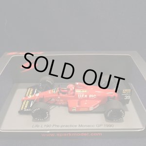 画像: 新品正規入荷品●SPARK 1/43 LIFE L190 PRE-PRACTICE MONACO GP 1990 (B.GIACOMELLI) #39