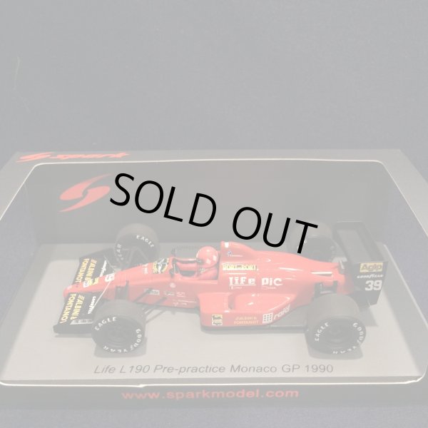 画像1: 新品正規入荷品●SPARK 1/43 LIFE L190 PRE-PRACTICE MONACO GP 1990 (B.GIACOMELLI) #39