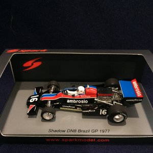 画像: 新品正規入荷品●SPARK 1/43 SHADOW DN8 BRAZIL GP 1977 (T.PRYCE) #16