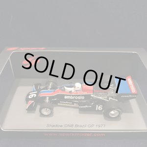 画像: 新品正規入荷品●SPARK 1/43 SHADOW DN8 BRAZIL GP 1977 (T.PRYCE) #16