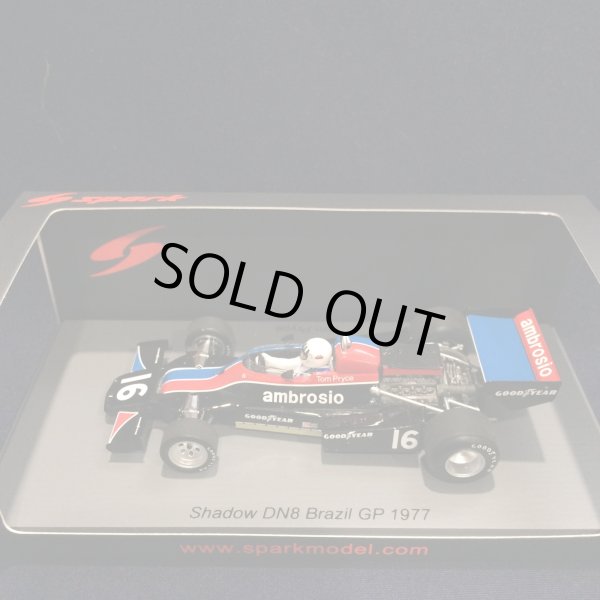 画像1: 新品正規入荷品●SPARK 1/43 SHADOW DN8 BRAZIL GP 1977 (T.PRYCE) #16