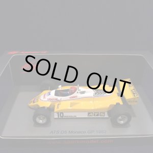 画像: 新品正規入荷品●SPARK 1/43 ATS D5 MONACO GP 1982 (E.SALAZAR) #10