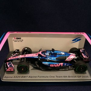 画像: 新品正規入荷品●SPARK 1/43 BWT ALPINE A525 6th BRITISH GP 2025 (P.ガスリー）#10