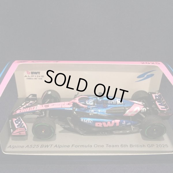 画像1: 新品正規入荷品●SPARK 1/43 BWT ALPINE A525 6th BRITISH GP 2025 (P.ガスリー）#10
