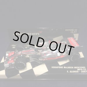 画像: セカンドハンド品●PMA1/43 VODAFONE McLAREN MERCEDES MP4-22 (F.アロンソ）#1