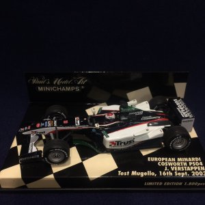 画像: セカンドハンド品●PMA1/43 EUROPEAN MONARDI COSWORTH PS04 MUGELLO TEST 2003 (J.フェルスタッペン）#19