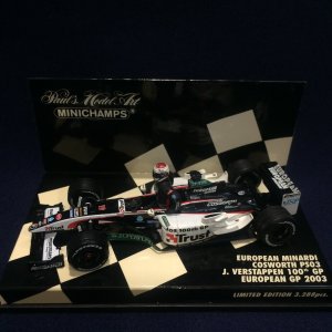 画像: セカンドハンド品●PMA1/43 EUROPEAN MONARDI COSWORTH PS03 EUROPEAN GP 2003 (J.フェルスタッペン）#19