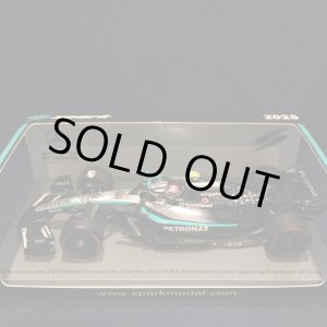 画像: 新品正規荷品●SPARK1/43 MERCEDES-AMG PETRONAS W16 SPRINT QUALIFYING POLE MIAMI GP 2025 (K.アントネッリ）#12