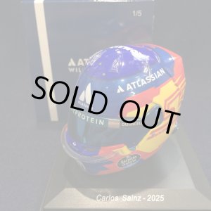 画像: 新品正規入荷品●SPARK1/5 WILLIAMS F1 2025 (C.サインツ)ミニヘルメット