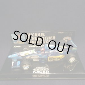 画像: セカンドハンド品●PMA1/43 BENETTON RENAULT B195 WINNER EUROPE GP 1995 (M.シューマッハ)#1 Nr22
