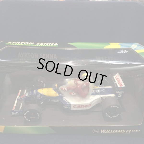 画像1: セカンドハンド品●PMA1/18 WILLIAMS RENAULT FW14 BRITISH GP 1991 RIDE ON (A.セナ&N.マンセル）#5