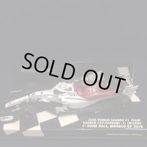 画像: セカンドハンド品●PMA1/43 ALFA ROMEO SAUBER FERRARI C37 MONACO GP 2018 (C.ルクレール）#16
