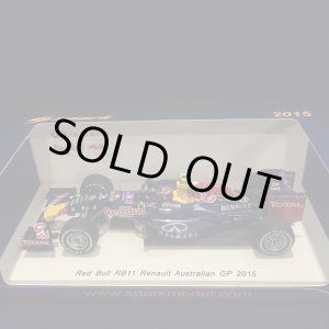 画像: セカンドハンド品●SPARK1/43 RED BULL RENAULT RB11 AUSTRALIAN GP 2015 （D.クビアト）#26
