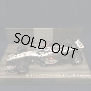 画像: セカンドハンド品●メルセデス別注●PMA1/43 McLAREN MERCEDES MP4/15 (M.ハッキネン）#1