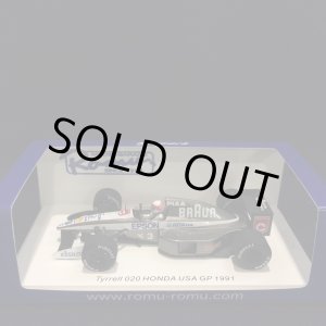 画像: セカンドハンド品●ROMU別注●SPARK1/43 TYRRELL HONDA 020 USA GP 1991 (中嶋悟）#3