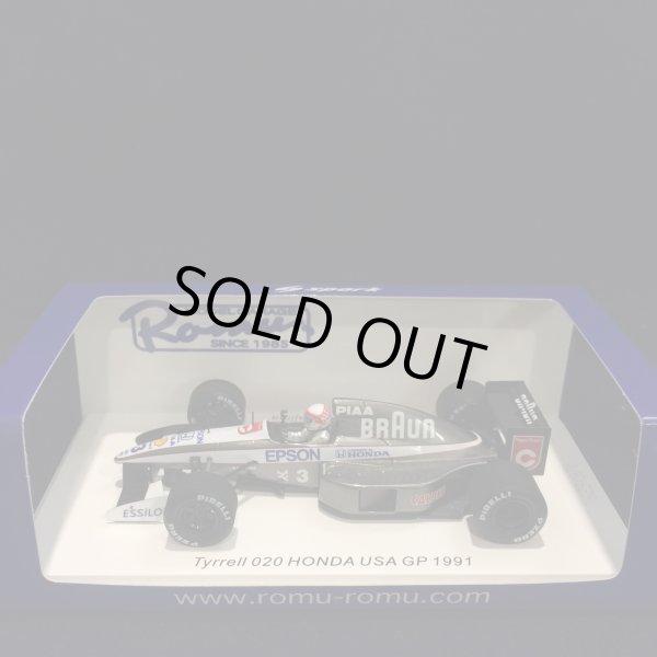 画像1: セカンドハンド品●ROMU別注●SPARK1/43 TYRRELL HONDA 020 USA GP 1991 (中嶋悟）#3